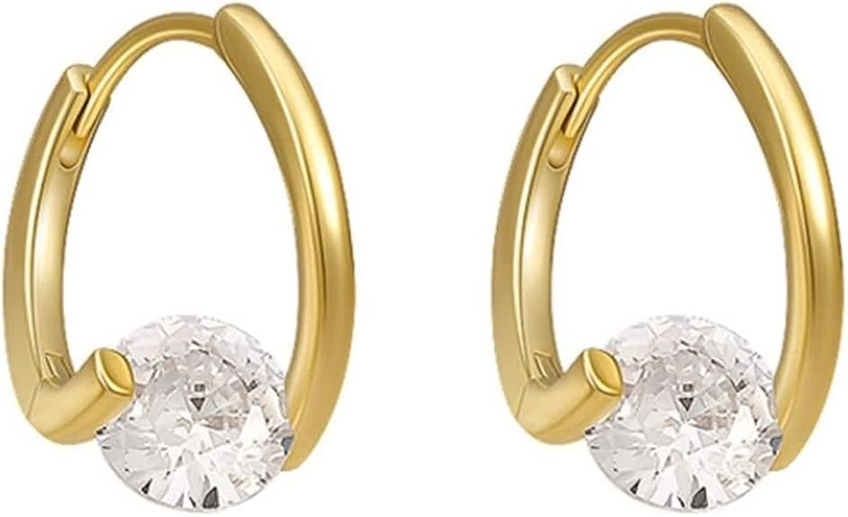 ARETES REDONDO DIAMANTE
