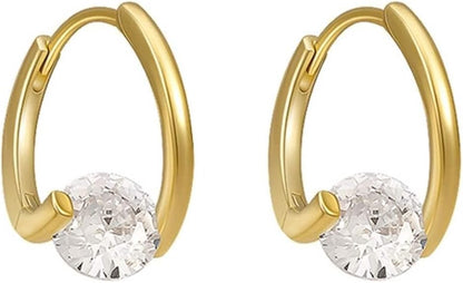 ARETES REDONDO DIAMANTE