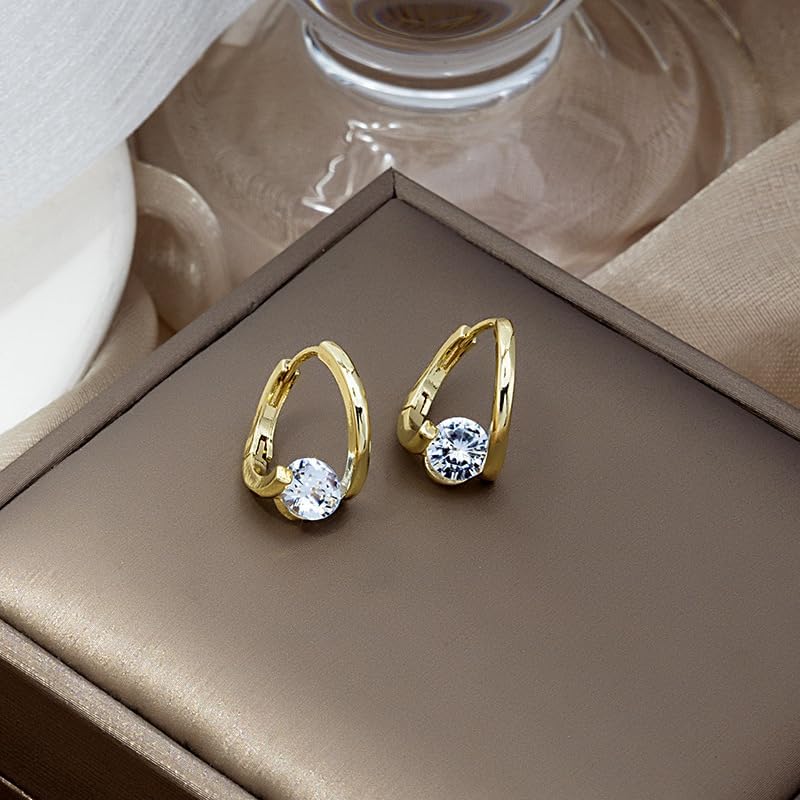 ARETES REDONDO DIAMANTE