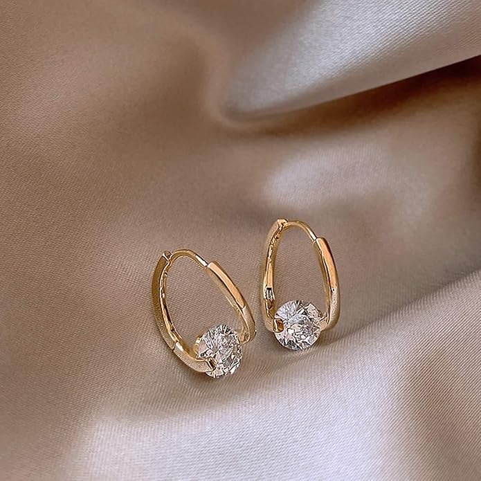 ARETES REDONDO DIAMANTE