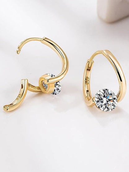 ARETES REDONDO DIAMANTE