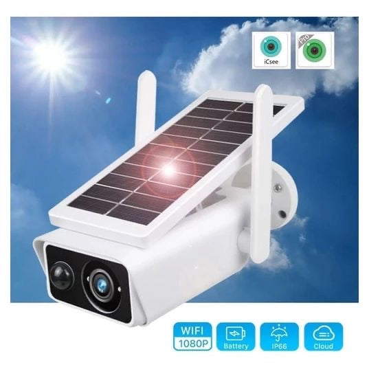 Camara solar con wifi